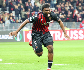 Terem Moffi: OGC Nice striker named in Nigeria's provisional AFCON squad passes fitness test pre-Lens 