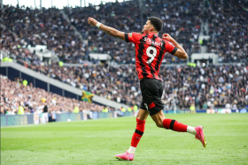 West Ham talent spotters watched Bournemouth striker Solanke on Saturday 