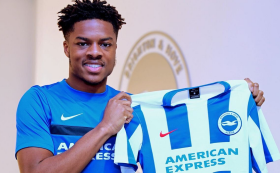 Former Arsenal striker Akpom returns to Brighton & Hove 2,379 days after his last game for the Seagulls 