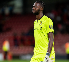 'He's Arsenal's player' - Wrexham coach confirms injured Nigerian GK is under the care of the Gunners