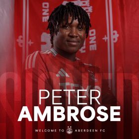 Official: Peter Ambrose joins Scottish Premiership club once managed byÂ Alex Ferguson