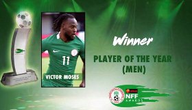 Victor Moses Proud To Win Nigerian Federation Player Of The Year After Banner Year  