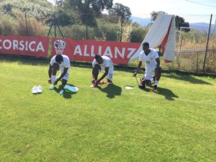 Musa, Mikel, Iheanacho, Shehu Hit Super Eagles Training Camp In Corsica
