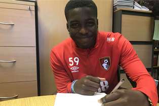 (Photo Confirmation) Talented Nigerian Midfielder Signs New Deal With Bournemouth 