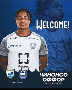 Confirmed: Former MLSer Offor joins Russian Premier League newcomers FC Baltika
