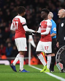Nigerians Urge Arsenal New Kid On The Block Bukayo Saka To Pitch Tent With Super Eagles 