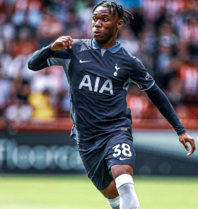 'Man Utd are a very good team' - Tottenham LB Udogie admits he's banking on home advantage 