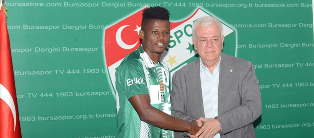 (Photo Confirmation) : Nigeria International Midfielder Mikel Joins Bursaspor 