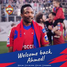Leicester City Loanee Ahmed Musa Scores On Second Debut For CSKA Moscow
