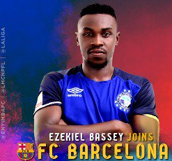 Barcelona Striker Bassey Still In Nigeria Awaiting Feedback From Spanish Embassy