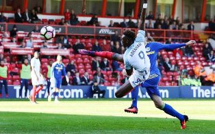 How Chelsea's Nigerian Goal Poacher Reacted To England Win Vs Slovakia