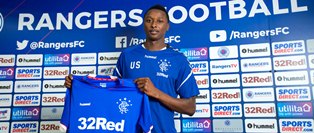 Brand New Rangers Signing Umar Sadiq : In Nigeria I Am Compared To Legend Kanu 