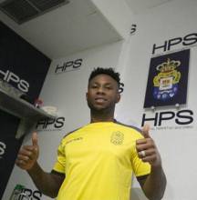 Official: Another Nigerian Striker Added To Las Palmas Squad