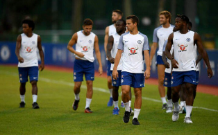  Details Of Chelsea Training Session  : Moses Trains For 30 Minutes, Cuevas Replaces Kenedy, Musonda Fit
