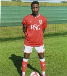 Official : Bristol City Offer Professional Contract To Talented Nigerian Striker Akpobire 