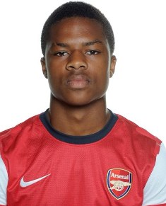 Chuba Akpom Floating After Netting Hat - trick For Arsenal
