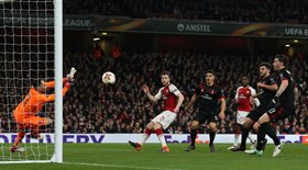UEFA Europa League : Iwobi Benched As Arsenal Knock Out AC Milan