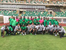 Super Eagles Open Camp In Asaba Ahead Of AFCONQ Vs RSA, Open-Door Training Session Wednesday