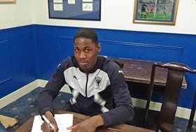 Official : Central Defender Osaze Pens First Pro Deal With AFC Wimbledon