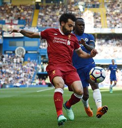 Chelsea 1 Liverpool 0: Nigeria's Best Moses Outshines African Player Of The Year Salah