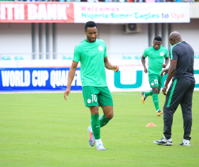 Mikel : Super Eagles Target Is To Pick The World Cup Ticket By Monday