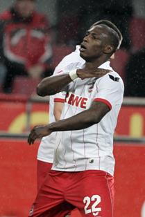 Cologne Striker Anthony Ujah Scores Fifth Goal In Seven Matches