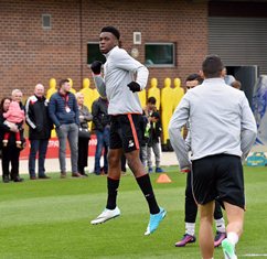 Former Golden Eaglets Trainee Ejaria Back In Full Training With Liverpool