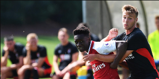 Talented Nigerian Striker On The Mark In Arsenal 4-2 Win Against Wolves