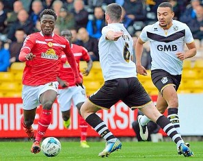 Solihull Moors Open Talks With Crewe Alexandra About Extending Loan Of Daniel Udoh 