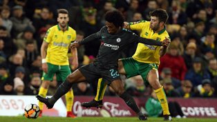 Moses-Less Chelsea Held To Draw By Well-Organized Norwich City