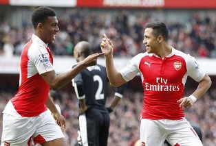 Iwobi Congratulates Arsenal Star Alexis After Starring At Copa America