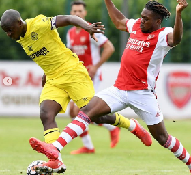 Gillingham, Stockport join race for Arsenal's Nigerian-born DM but face foreign competition