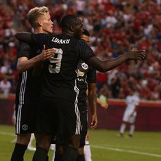  Man Utd 2 Real Salt Lake 1 : Nigeria International Shines, Lukaku Nets Maiden Goal, Mata Injured