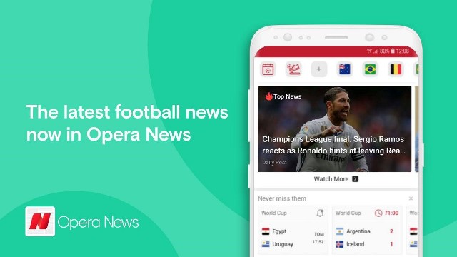 Opera News Is Shaking Things Up For The World Cup