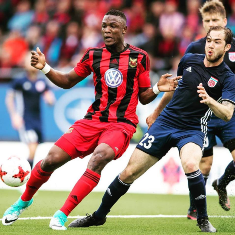 Alhaji Gero Delighted To Score As Ostersunds FK Continue European Fairytale
