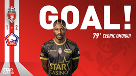 Ex-Real Madrid Striker, New Signing Simbakoli On Target As Lille Beat Mouscron In Friendly