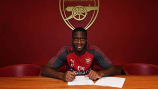 (Photo Confirmation) Nigerian Wonderkid Signs New Contract With Arsenal