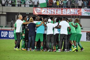 Half-Time Report Algeria 0 Nigeria 0: Eagles Holding Their Own So Far