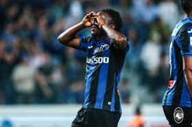 'An incredible player' -  Atalanta striker Lookman speaks about his rivalry with Osimhen