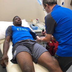 (Photo Confirmation) Nigerian Star Iheanacho In Leicester City Kit Undergoing Medical