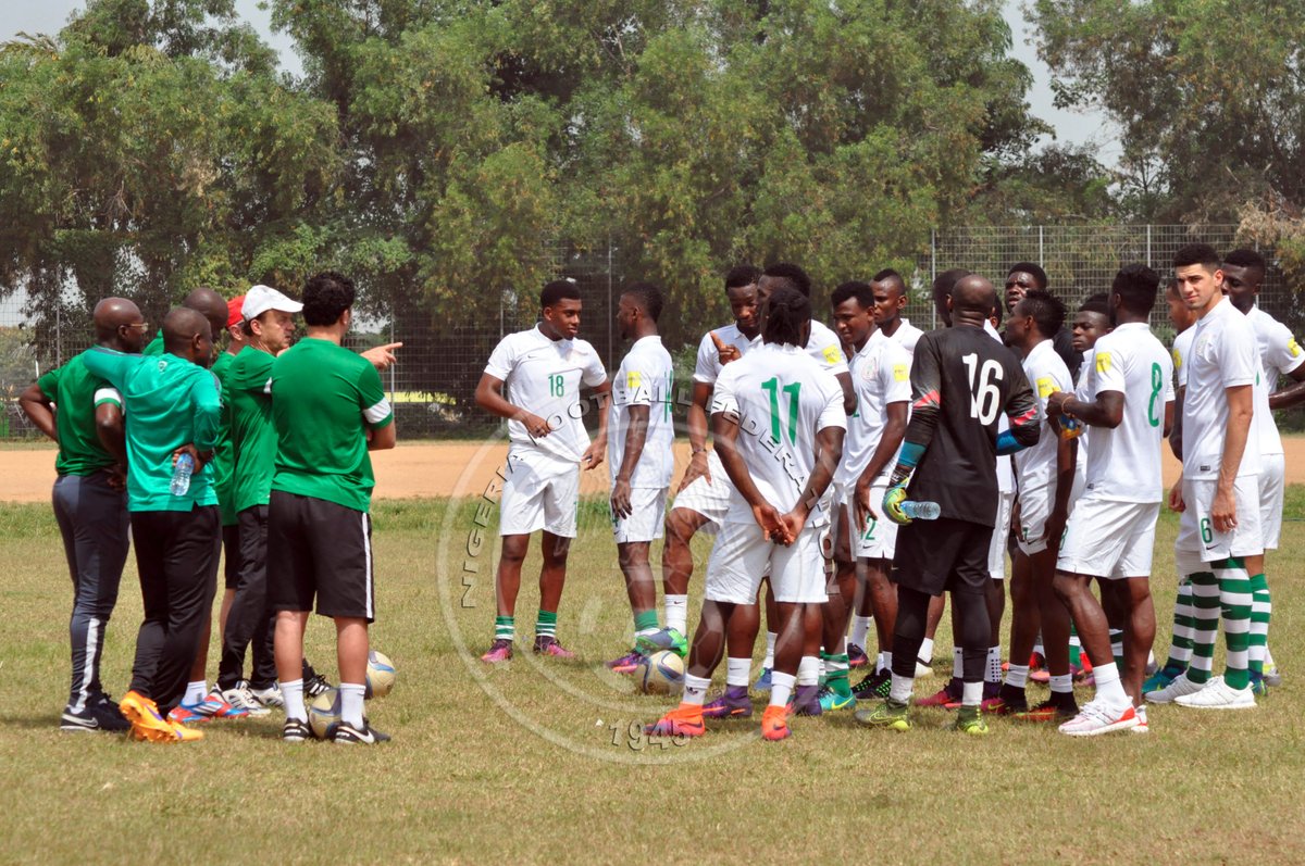 Super Eagles Begin Training Ahead Of Senegal Clash