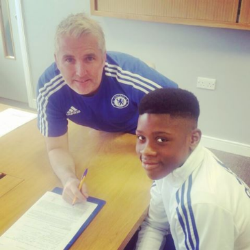 Young Nigerian Goalkeeper Takes Big Steps Towards Chelsea Debut
