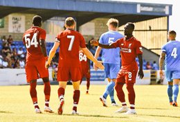  Sheyi Ojo Reacts After Playing For Liverpool Again
