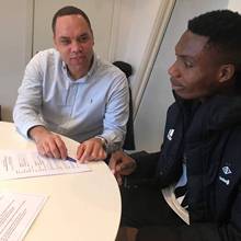 (Photo) Ex-Nigeria U17 Captain Igho Ogbu Pens Four-Year Rosenborg Deal
