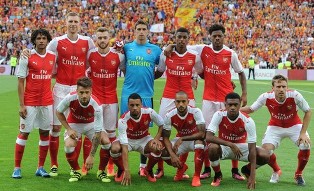 Arsenal Striker Akpom Delighted To Get Game Time Against Lens