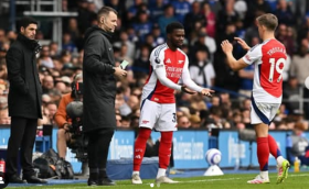Nigerian forward trains with Arsenal first team ahead of possible PL home debut v Crystal Palace 