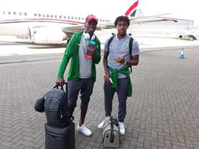 Super Eagles Arrive In Vienna, Aina & Mikel Agu Did Not Travel With Team 