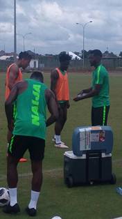 What The Super Eagles Stars Are Saying After First Training In Hot Conditions