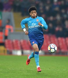  Amaechi Scores, Okonkwo Makes Crucial Saves As Arsenal Play Out Draw With Blackpool FAYC