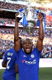 Victor Moses Reacts To Winning Third Major Trophy With Chelsea